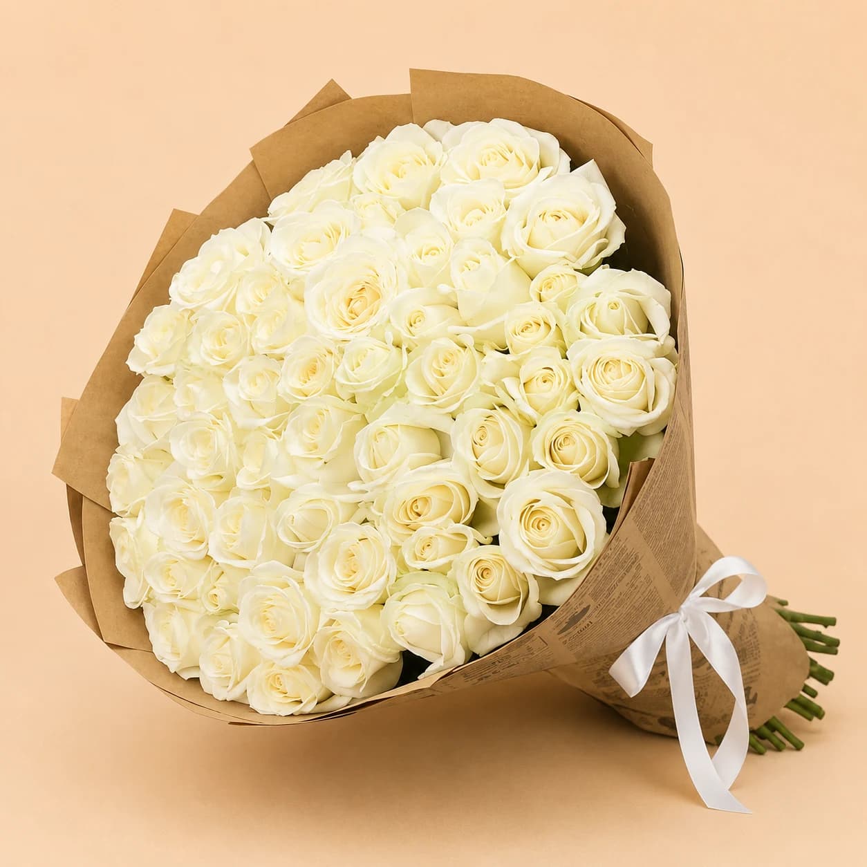 51 White Roses