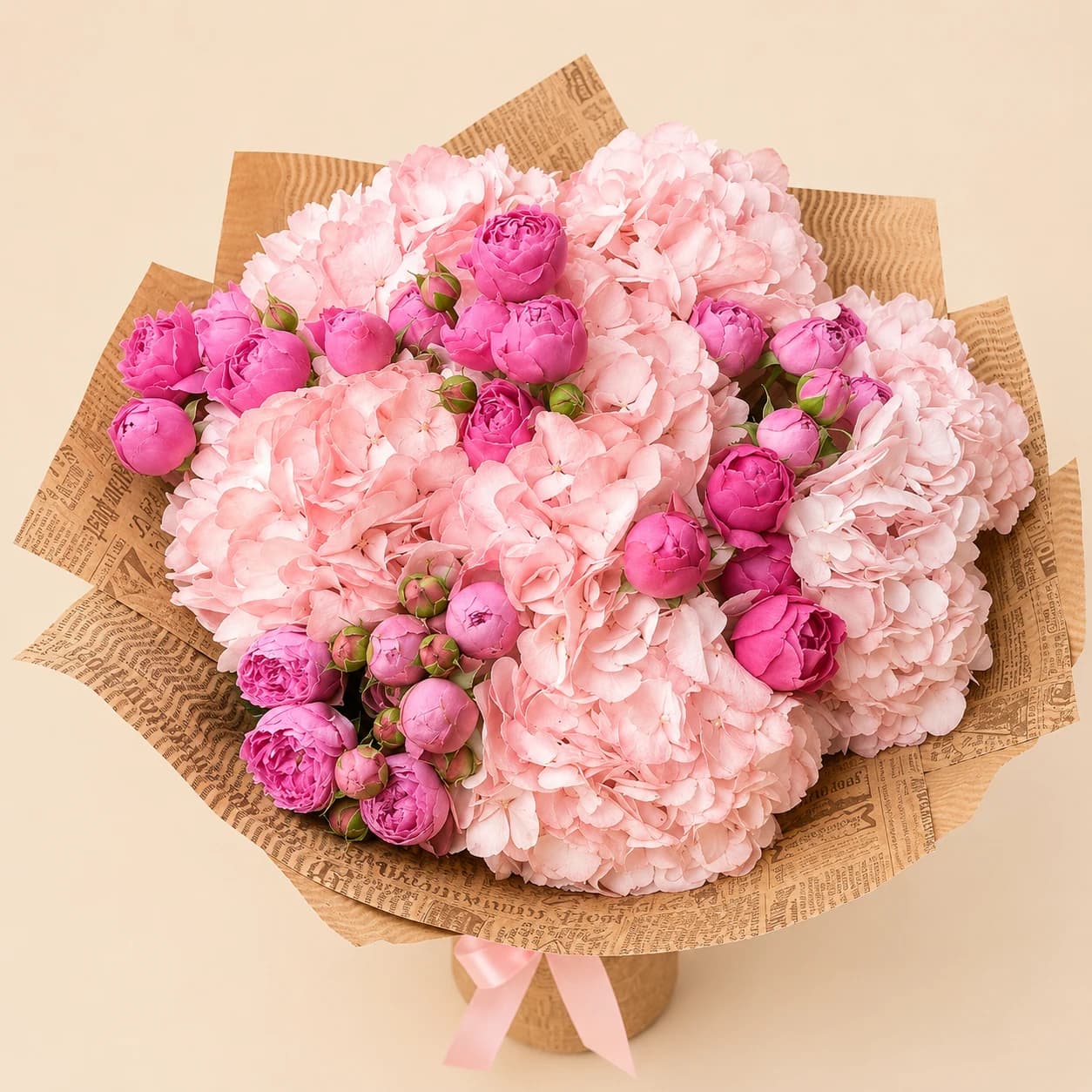 Hydrangea & Peony Bouquet