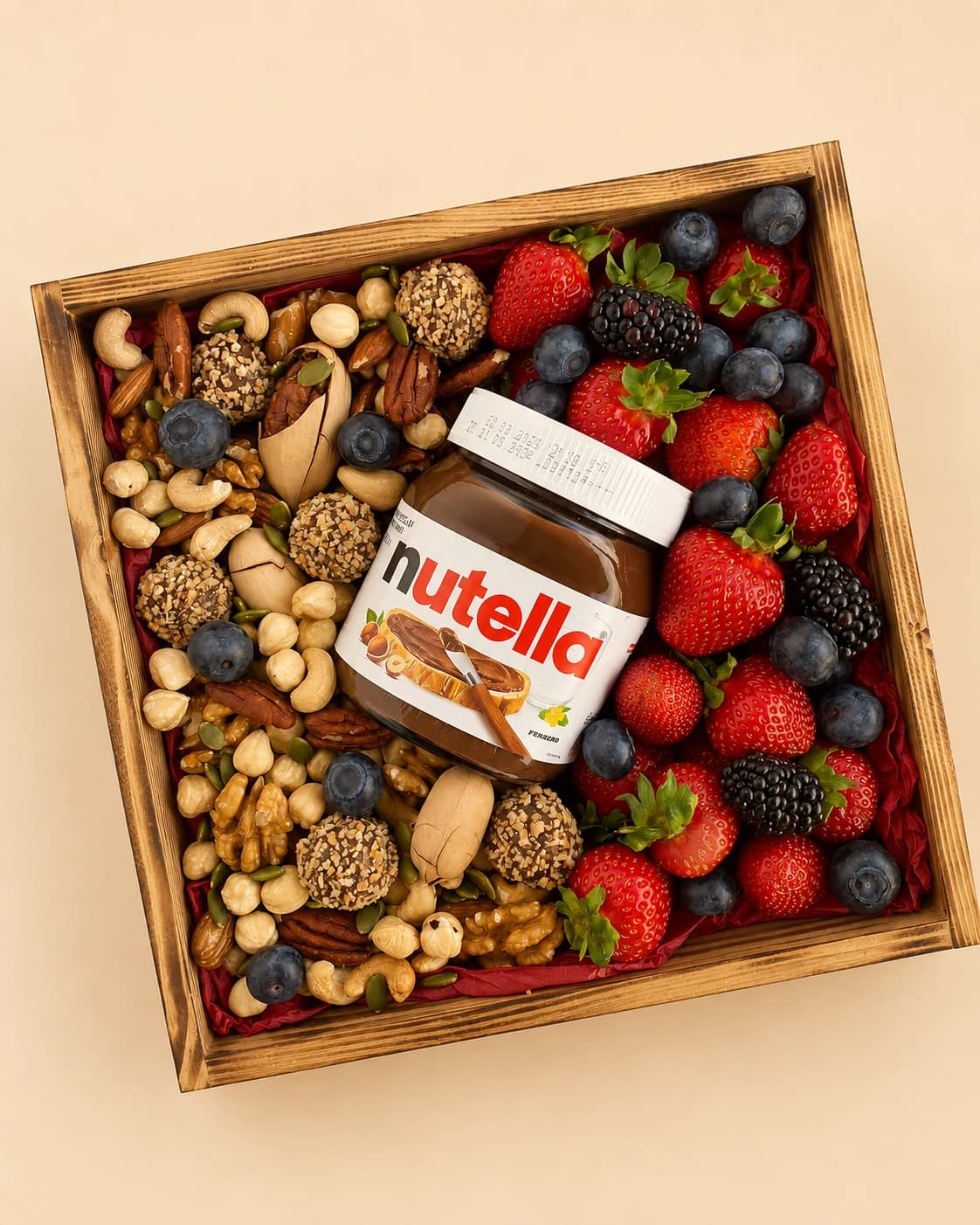 Nutella Berry Tray
