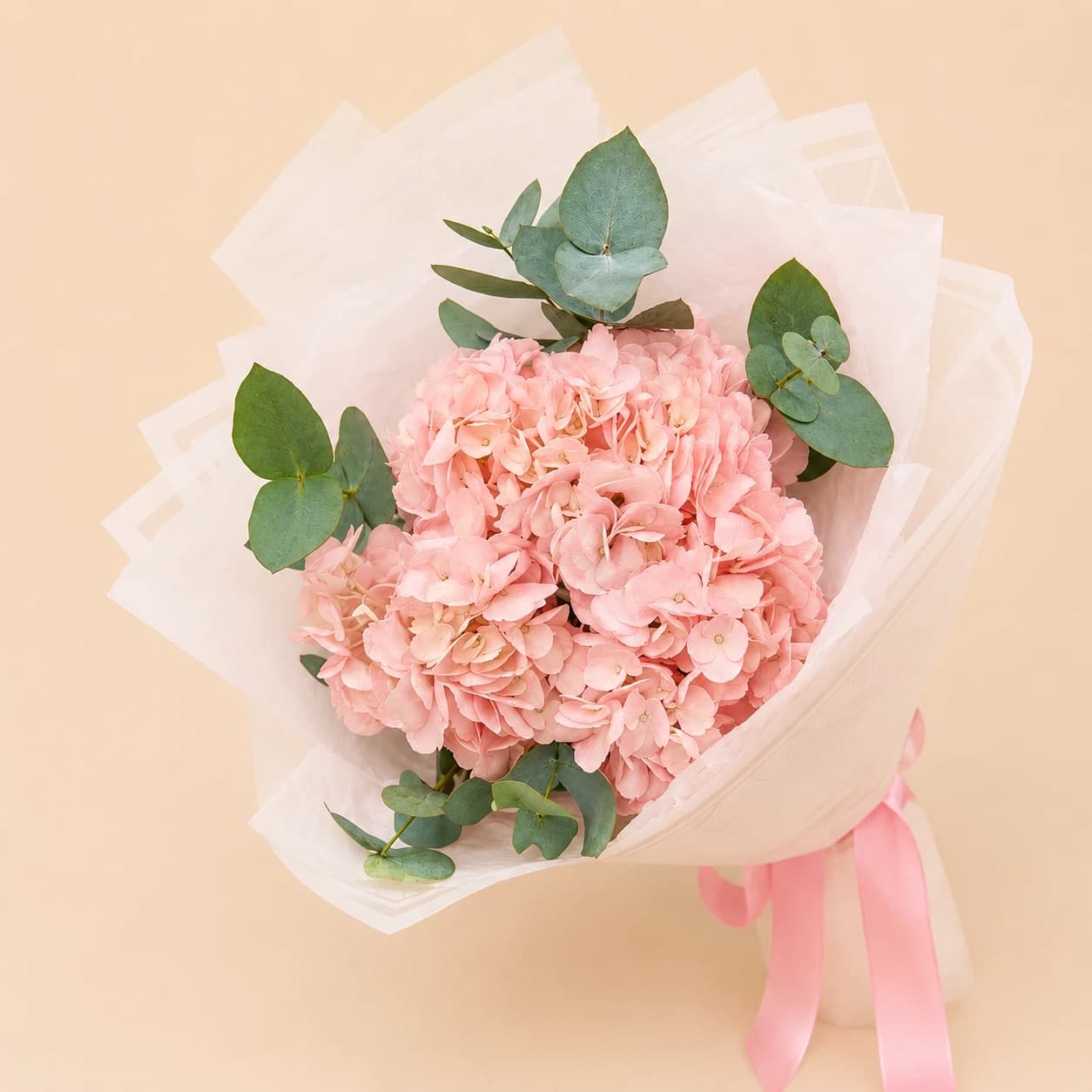 Pink Hydrangea Bouquet